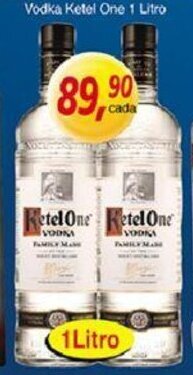 Supermercados Guanabara Vodka Ketel One 1L oferta