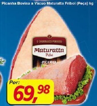 Supermercados Guanabara Picanha Bovina a Vacuo Maturatta Friboi (peca) 1kg oferta