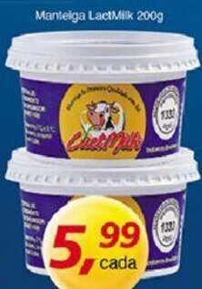 Manteiga LactMilk 200g