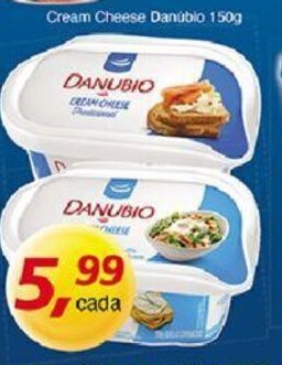 Supermercados Guanabara Cream Cheese Danubio 150g oferta