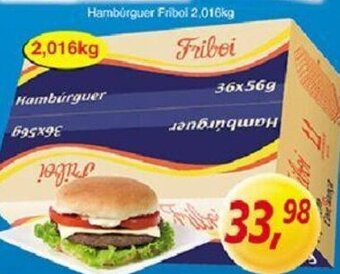 Supermercados Guanabara Hamburguer Friboi 2.016kg oferta