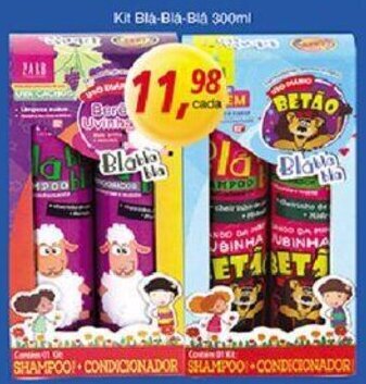 Supermercados Guanabara Kit Bla-Bla-Bla 300ml oferta