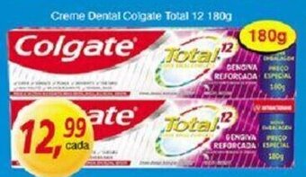 Supermercados Guanabara Creme Dental Colgate Total 12 180g oferta