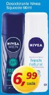 Supermercados Guanabara Desodorante Nivea Squeeze 90ml oferta