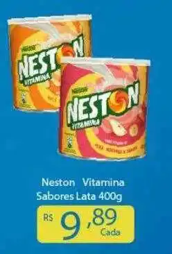 Comercial Esperança Neston vitamina sabores lata oferta