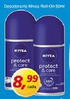 Supermercados Guanabara Desodorante Nivea Roll on 50ml oferta
