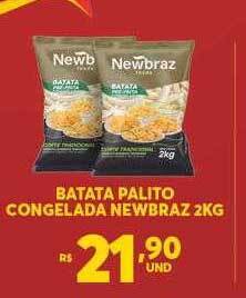 Batata palito congelado newbraz