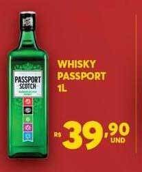 Atacadão Centro Sul Whisky passport oferta