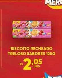 Atacadão Centro Sul Biscoito recheado treloso sabores oferta