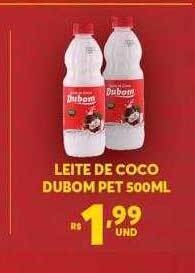 Atacadão Centro Sul Leite de coco dubom pet oferta