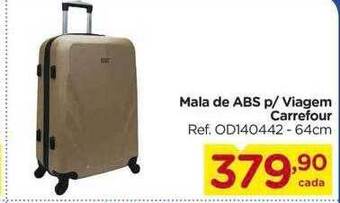 Carrefour Mala de abs p- viagem carrefour oferta