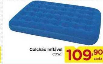 Carrefour Colchão inflável casal oferta