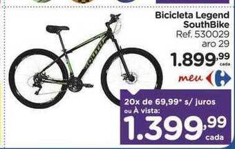 Carrefour Bicicleta legend southbike oferta