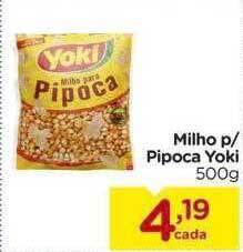Carrefour Milho p- pipoca yoki oferta