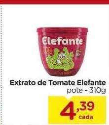 Carrefour Extrato de tomate elefante oferta