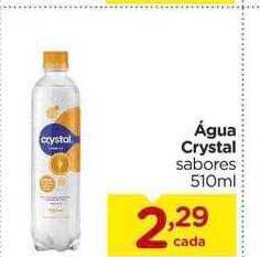Carrefour Água crystal sabores oferta