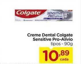 Carrefour Creme dental colgate sensitive pro-alívio tipos oferta