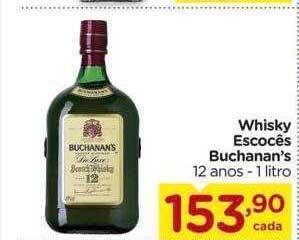 Carrefour Whisky escocês buchanan's 12 anos oferta