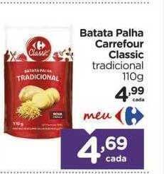 Carrefour Batata palha carrefour classic tradicional oferta