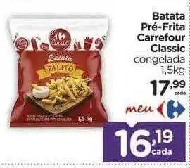 Carrefour Batata pré-frita carrefour congelada oferta