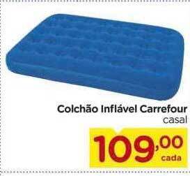 Carrefour Colchão inflável carrefour oferta