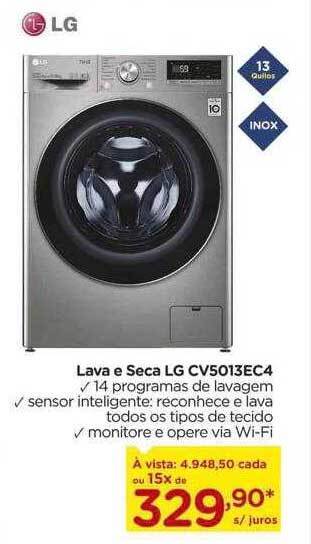Carrefour Lava e seca lg cv5013ec4 oferta