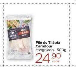Carrefour Market Filé de tilápia carrefour oferta