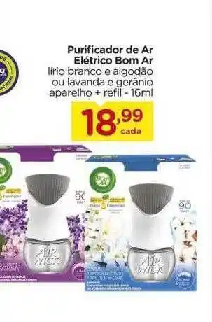 Purificador de ar elétrico bom ar