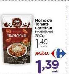 Carrefour Market Molho de tomate carrefour tradicional oferta