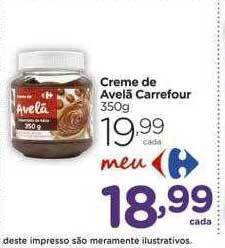 Carrefour Market Creme de avelã carrefour oferta