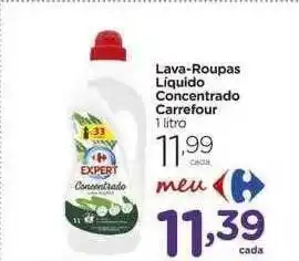 Carrefour Market Lava-roupas líquido concentrado carrefour oferta