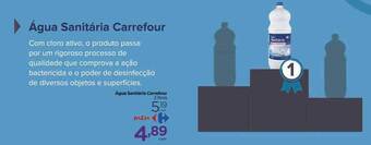 Carrefour Market Água sanitária carrefour oferta
