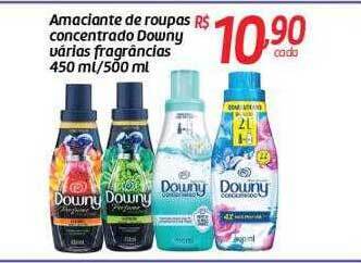 Comper Amaciante de roupas concentrado downy várias fragrâncias oferta