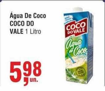 Higa Atacado Água de coco coco do vale oferta