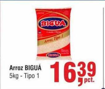 Higa Atacado Arroz biguá tipo 1 oferta