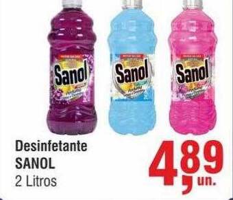 Higa Atacado Desinfetante sanol oferta