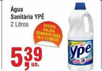 Higa Atacado Água sanitária ypê oferta