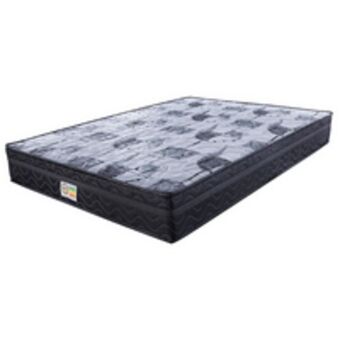 Novo Mundo Colchão de casal, espuma d28, euro pillow e mola, 138 x 188 - montreal imperial oferta