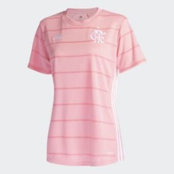 Adidas Camisa outubro rosa flamengo feminina oferta
