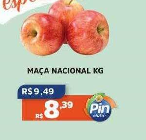 Pinheiro Supermercado Maça nacional kg oferta