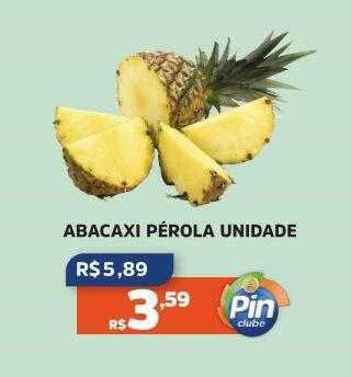 Pinheiro Supermercado Abacaxi pérola unidade oferta