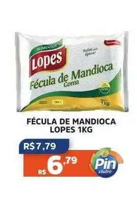 Fécula de mandioca lopes