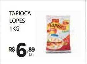 Supermercado Vitorino Tapioca lopes oferta