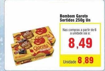 Bombom garoto sortidos