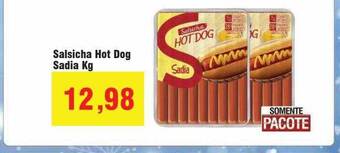 Spani Atacadista Salsicha hot dog sadia kg oferta