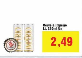 Spani Atacadista Cerveja império lt oferta