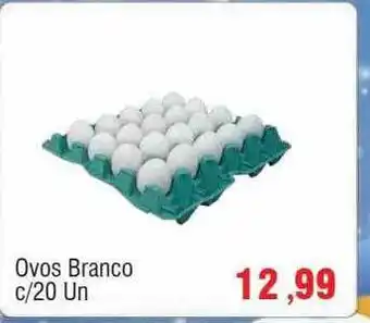 Spani Atacadista Ovos branco c- 20 oferta