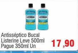 Spani Atacadista Antisséptico bucal listerine oferta