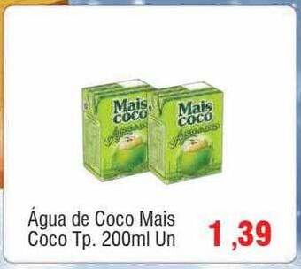 Água de coco mais coco tp