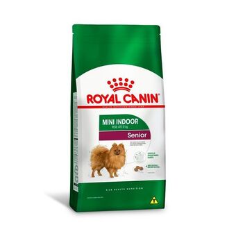 Petz Ração royal canin mini indoor para cães senior de porte pequeno oferta